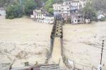 north India monsoon flood, landslides, impassioned rains killed at least 120 in n india, Uttarakhand floods