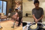 NTR, Be the Real Man Chiranjeevi video, chiranjeevi s be the real man video is here, Man video