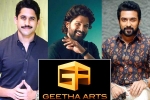 Geetha Arts latest updates, Geetha Arts films, geetha arts to announce three pan indian films, Boyapati srinu
