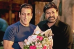 Chiranjeevi, Chiranjeevi Salman Khan pictures, official god father team confirms salman khan s cameo, Lucifer remake