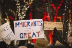 trump new immigration plan, trump immigration plan, good news for indian green card aspirants trump to propose new immigration plan favoring merit based foreigners, Rose garden