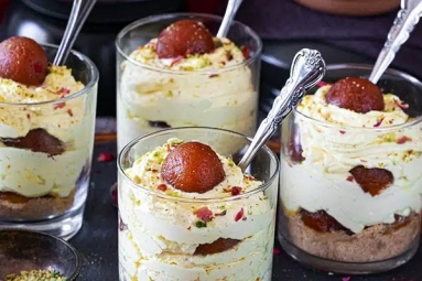 Recipe of Gulab Jamun Mousse