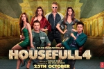 review, Housefull 4 posters, housefull 4 hindi movie, Riteish