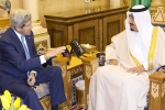 Saudi Arabia king, Kerry in Saudi Arabia, kerry in saudi arabia likely for last visit, Saudi king salman