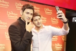 madame tussauds mahesh babu, Madame Tussauds, mahesh babu s wax statue for madame tussauds unveiled at hyderabad s amb cinemas, Amb cinemas