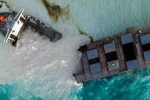 vessel, ship, everything about mauritius oil spill and india s assistance, Coral