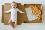 Dani Leigh Giannandrea, baby milestone photo ideas, mom documents her baby s monthly growth with pizza check out creative baby monthly milestone pictures, Tmz