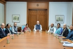 mosi security meet, cabinet committee on security, prime minister narendra modi chairs cabinet committee on security, Eam sushma swaraj