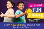 SIDHARTH UPPULURI, SIDHARTH UPPULURI, this summer enroll your kids in the summer fun activities organised by the youth empowerment foundation, Noble