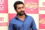 Suriya, Kadaikutty Singam success meet, suriya shows that he is a man with golden heart, Kadaikutty singam