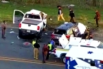 Texas Road accident updates, Texas Road accident latest, texas road accident six telugu people dead, Christmas