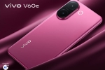 Vivo V60e features, Vivo V60e, vivo v60e launched in india with 6500mah battery, Gold
