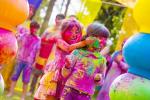 fun during holi, happy holi, lovely festival of colours indicate colourful life, Sun glasses