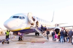 Boarding airplane, Boarding airplane breaking, why do passengers only board airplanes from the left side, Indian air force