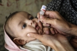 polio, africa, 80 million children haven t received planned vaccinations because of the pandemic, Unicef