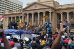Sri Lanka, Sri Lanka situation, sri lanka crisis protestors break into pm s office, Petrol
