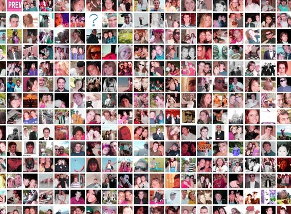 Spirited the trend by meeting and photographing all 788 of his Facebook friends...