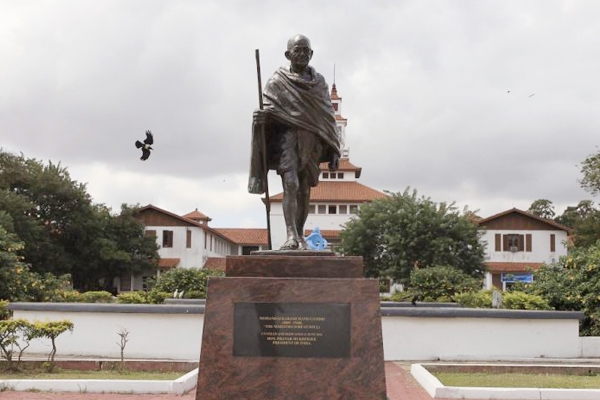 Ghana wish to remove Gandhi statue from campus!